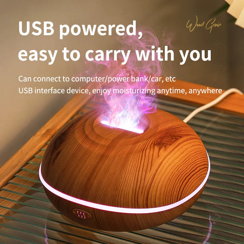 Air Humidifier Aromatherapy Essential Oil Diffuser