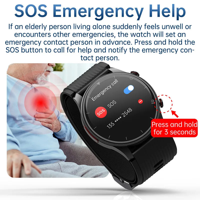 Clinical-Grade Smart Watch P700 | Air Pump Technology