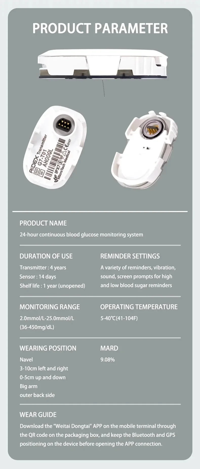 Aidex Dynamic Blood Glucose Monitoring