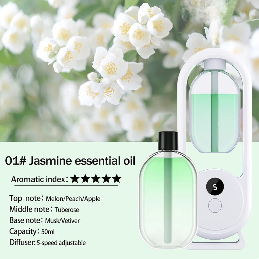Rechargeable portable aroma diffuser