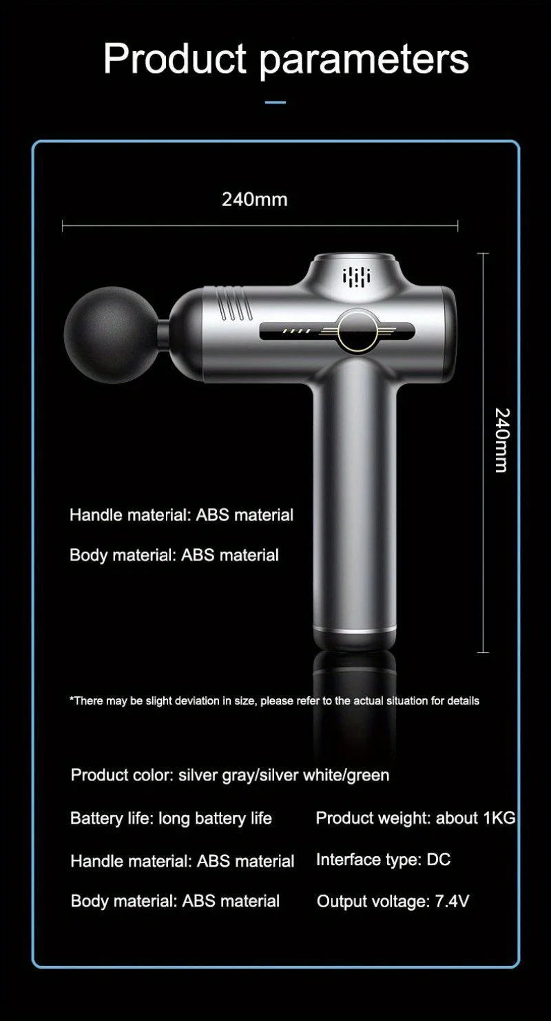 Portable Fascia Gun Vibration Massage