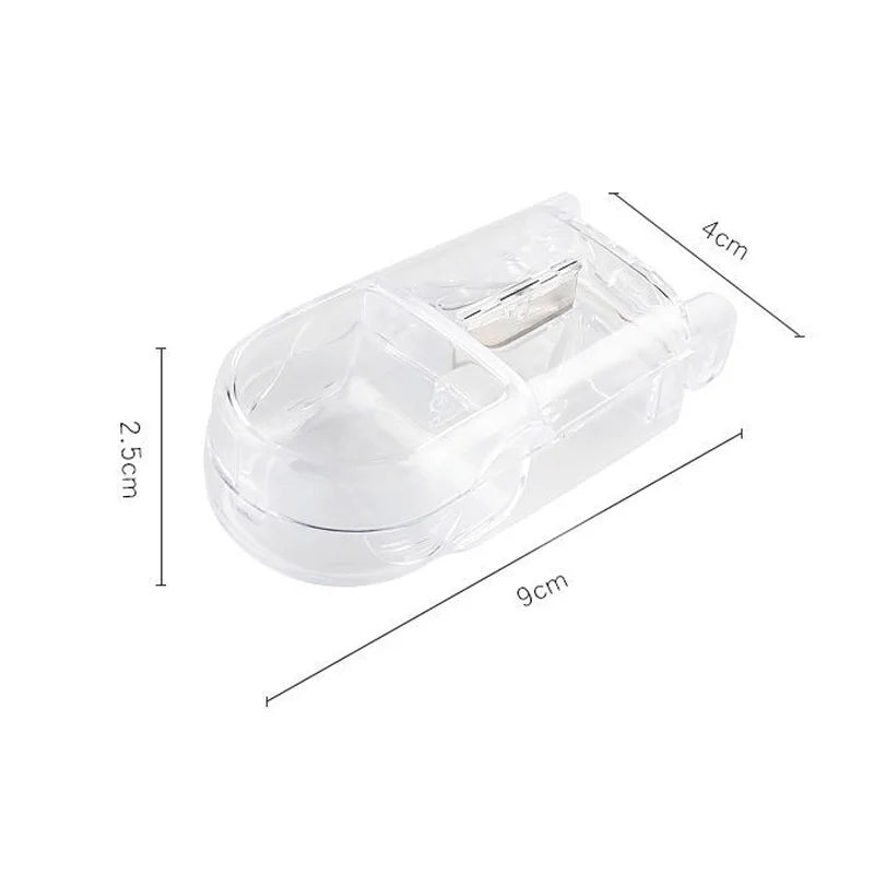 Portable Pill Cutter Box - Medicine Organizer with Tablet Splitter