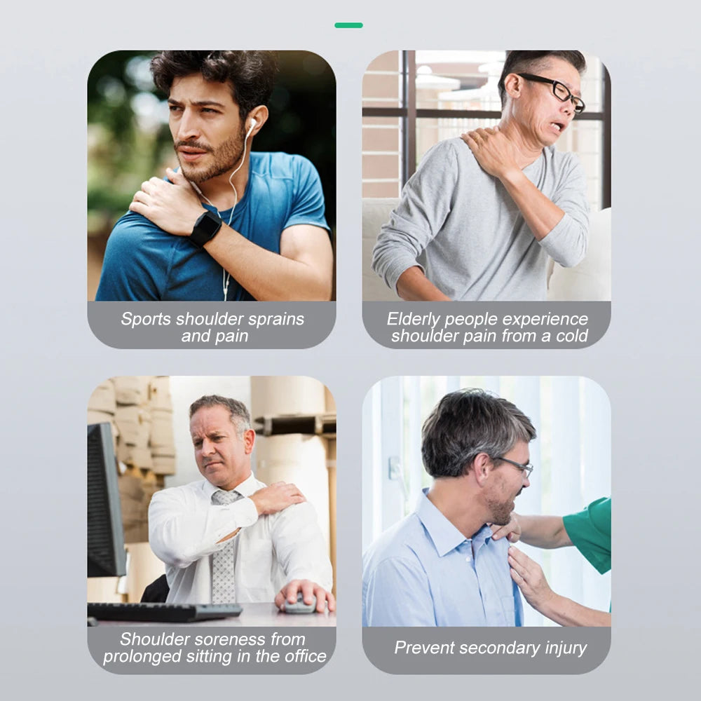 Professional Shoulder Brace - Support and Compression Sleeve, AC Joint - Arm Immobilizer Wrap, Stability Strap - for Men & Women