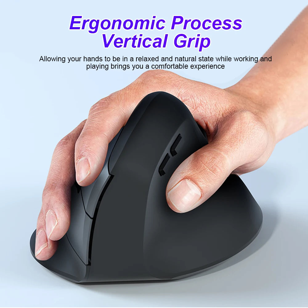 Ergonomic 2.4G Wireless Optical Mouse