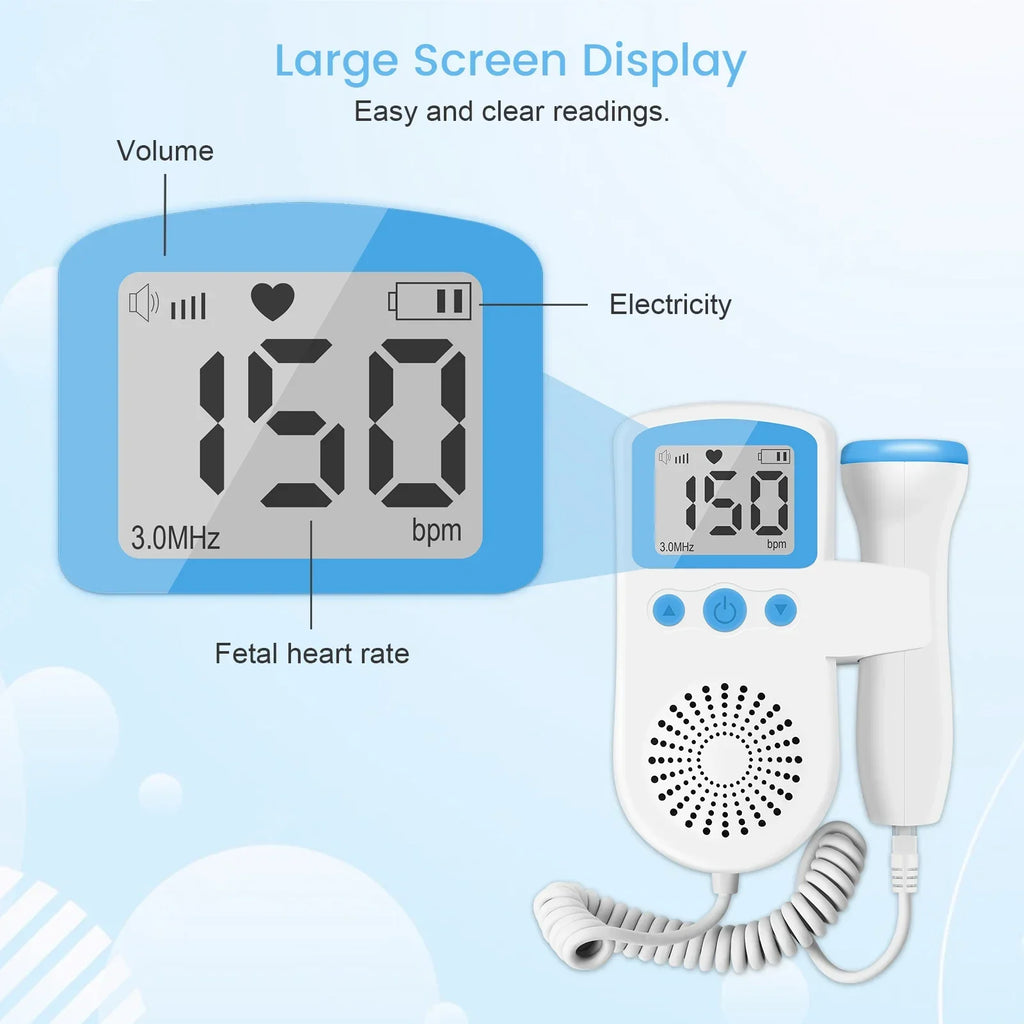 Digital Fetal Heart Beat monitor