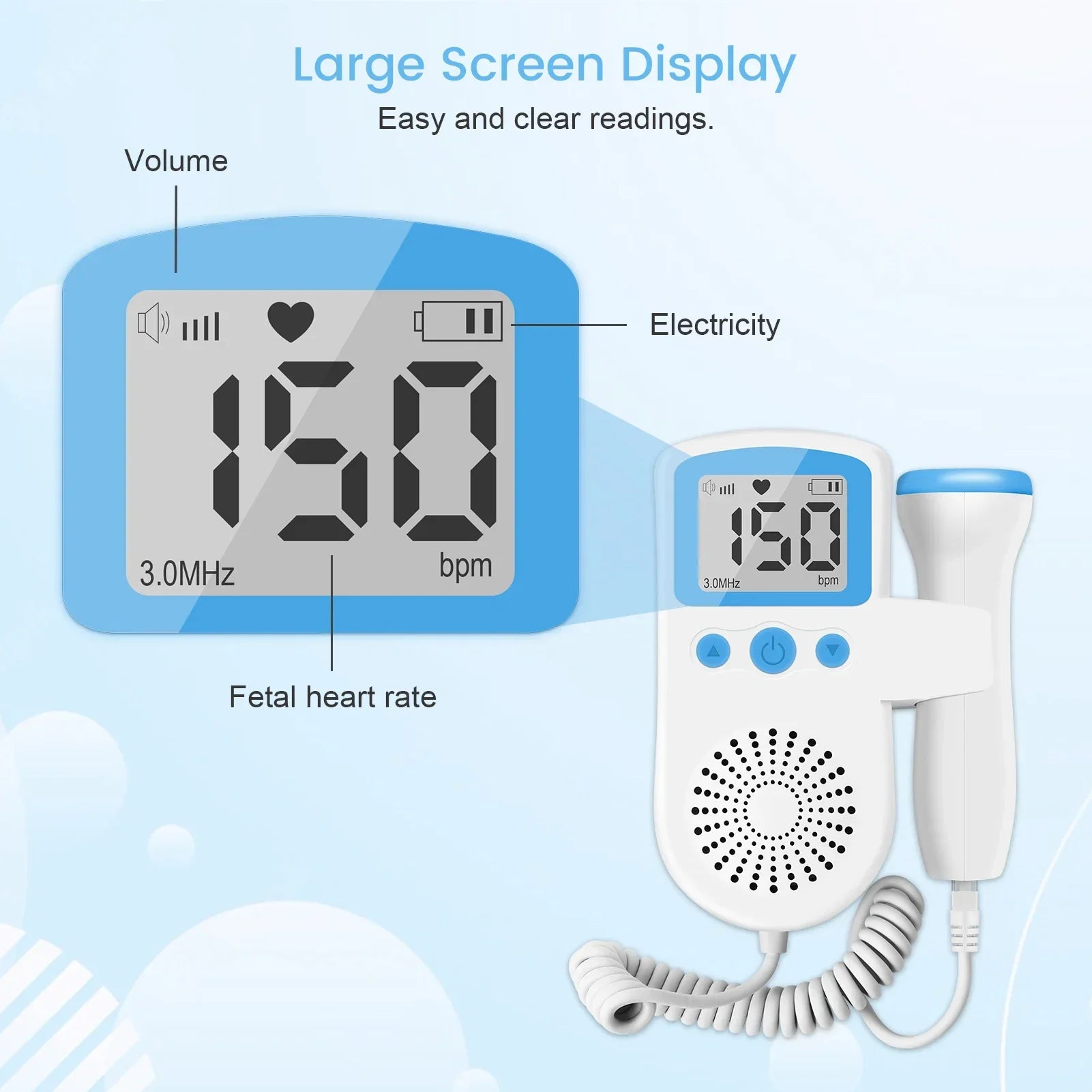 Digital Fetal Heart Beat monitor