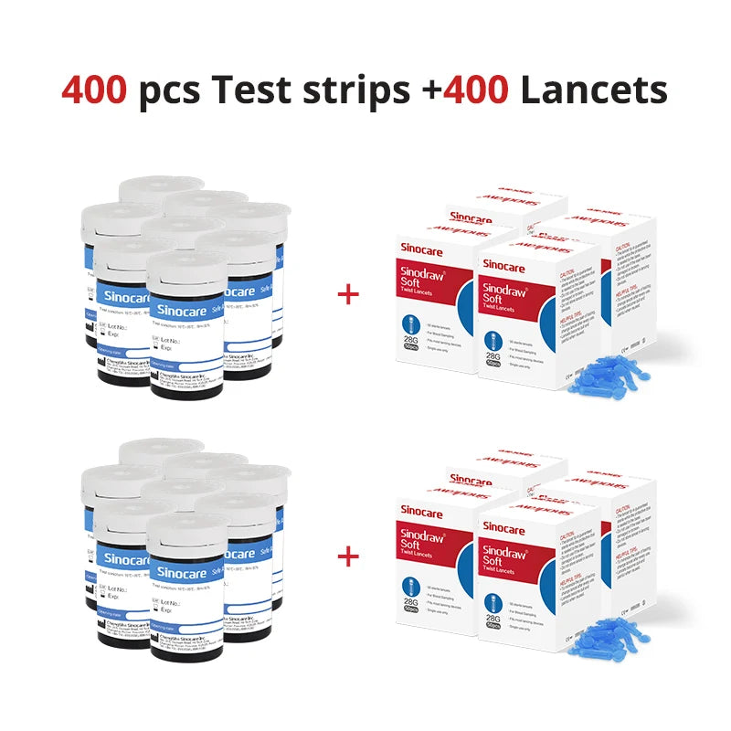 Sinocare Glucometer Kit