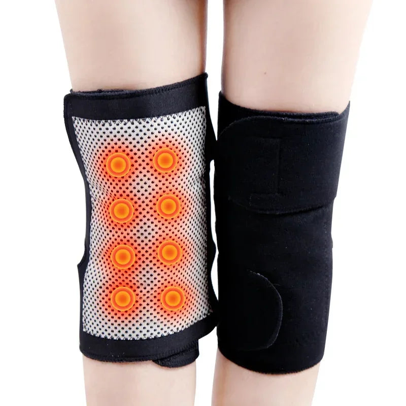 1 Pair Tourmaline Self Heating Knee Pads Magnetic Therapy Kneepad Arthritis Brace Support Warm Orotector Knee Protector Pads