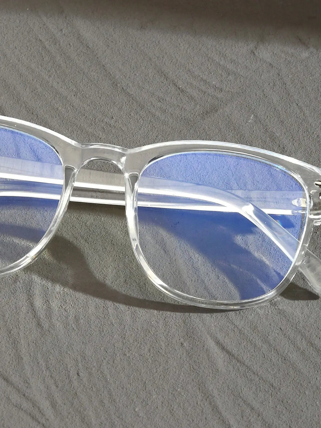 Trendy Anti-Blue Light Clear Glasses