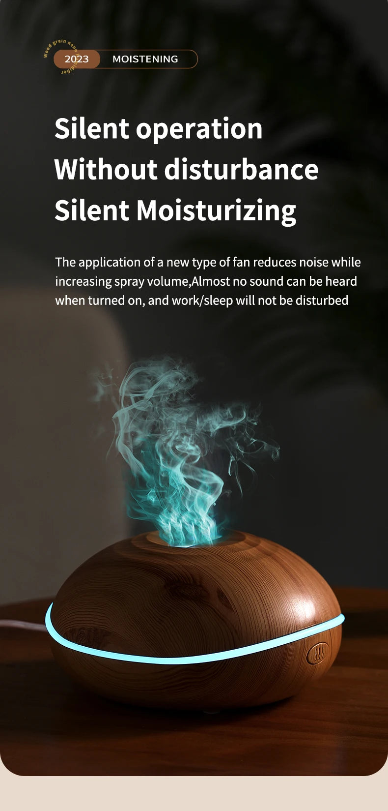 Air Humidifier Aromatherapy Essential Oil Diffuser