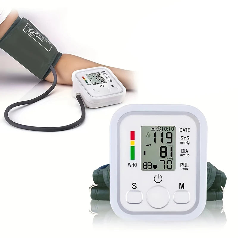 Electric Arm Voice Reading Blood Pressure Monitor | Backlit LCD | WHO Interpretation