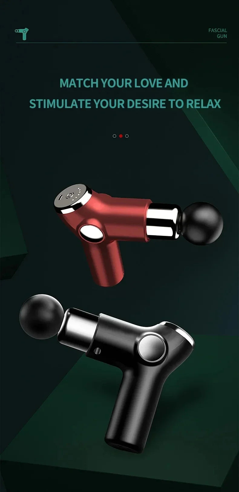 Mini Fascia Vibration Massage Gun