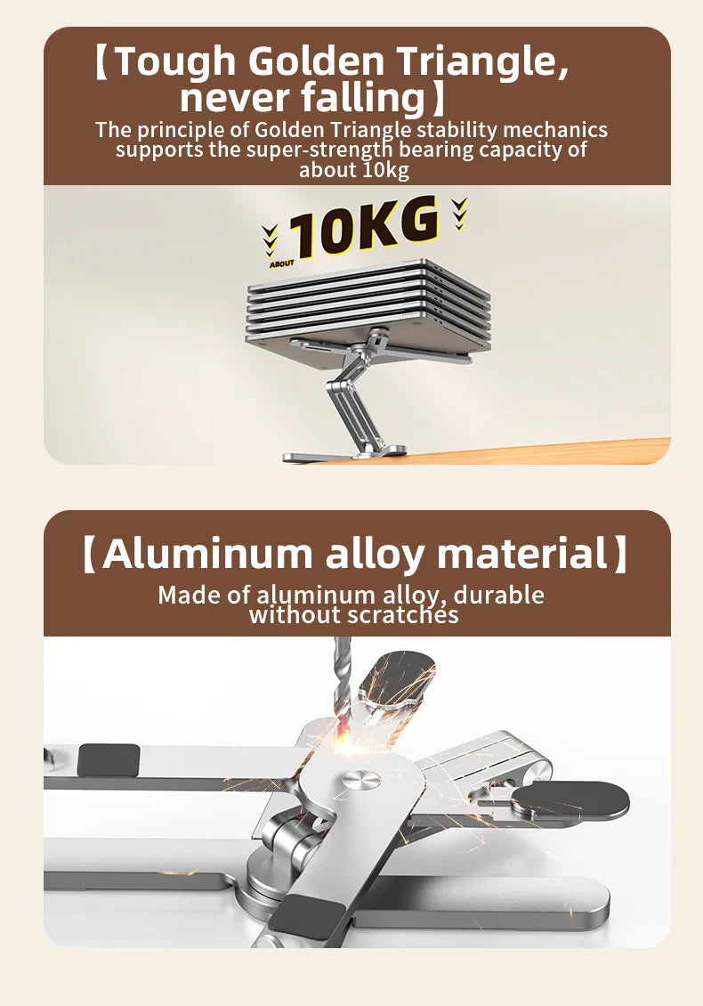 360°Rotation Foldable Laptop Stand