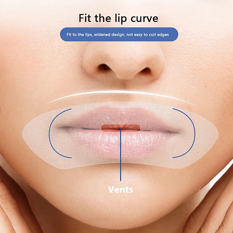 Premium Anti-Snoring Mouth Stickers - Sleep Quality Solution for Adults & Children