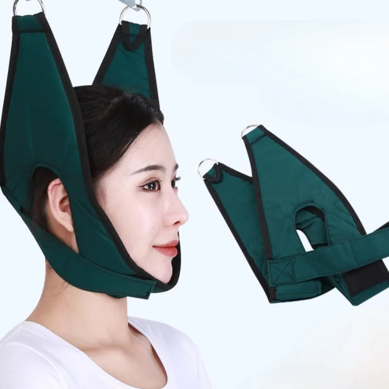Hanging Cervical Traction Device Accessories Neck Traction Stretching Belt Canvas Spine Chiropractic Traction Cushion Pad