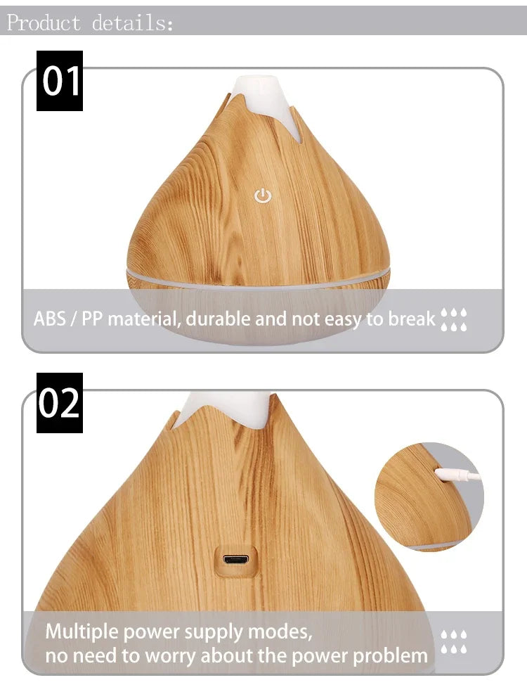 350ML Aromatherapy Essential Oil Diffuser