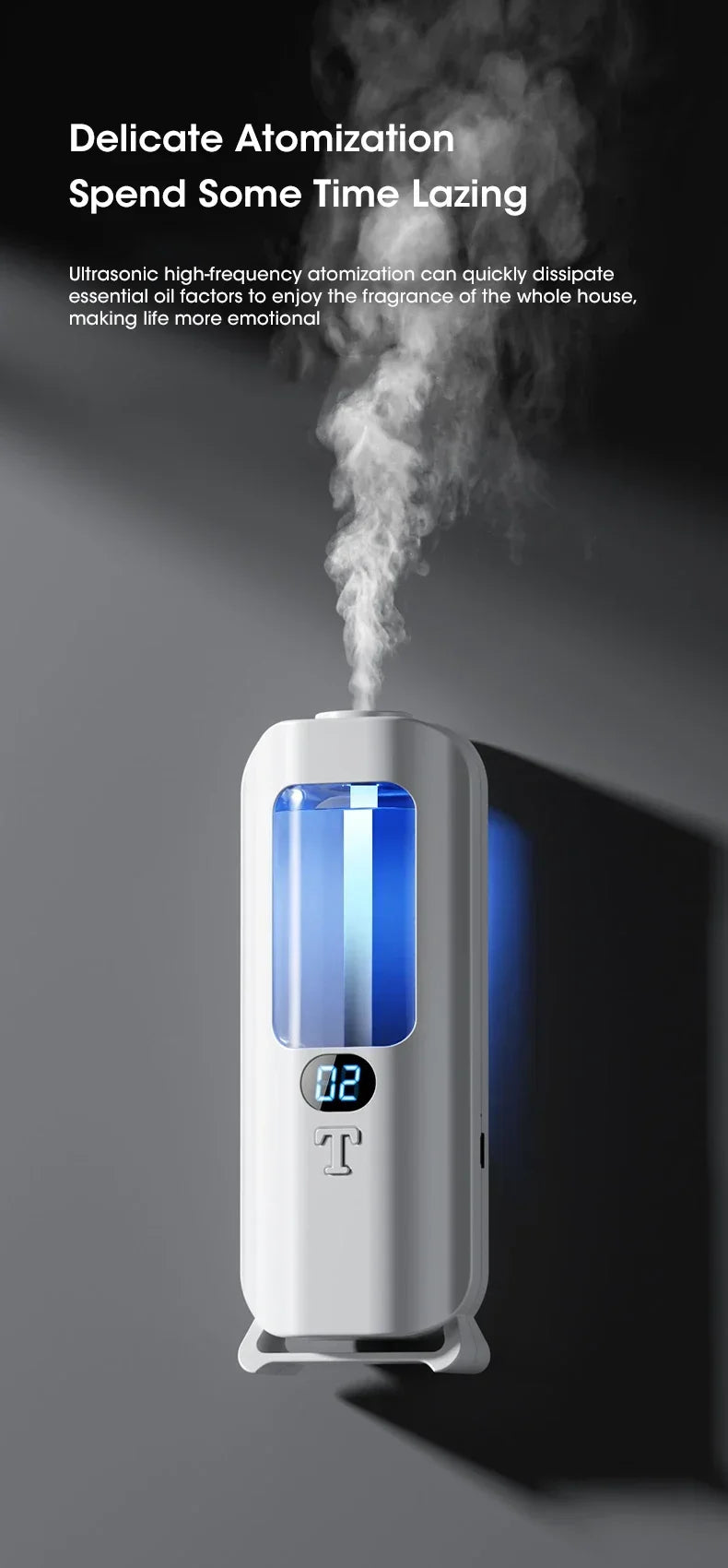 Rechargeable Aromatic Diffuser with 5 Modes