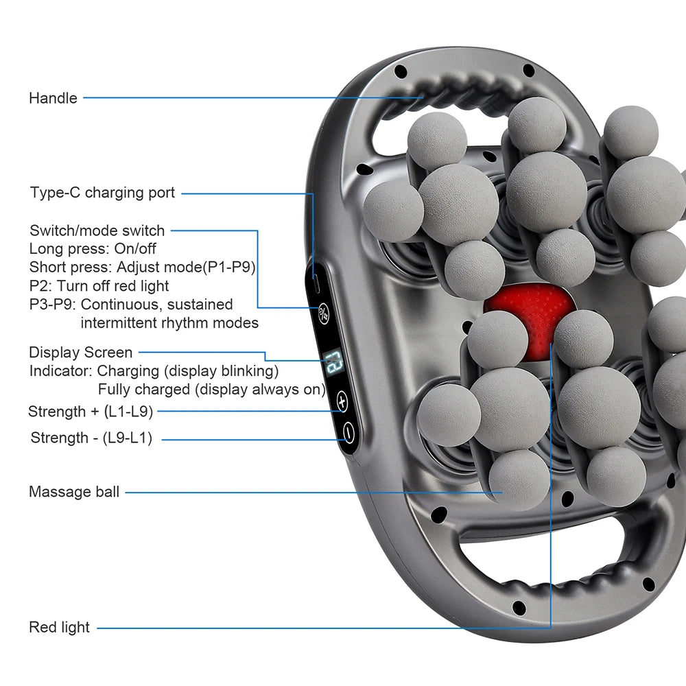 High-Frequency Vibration Body Massage Gun