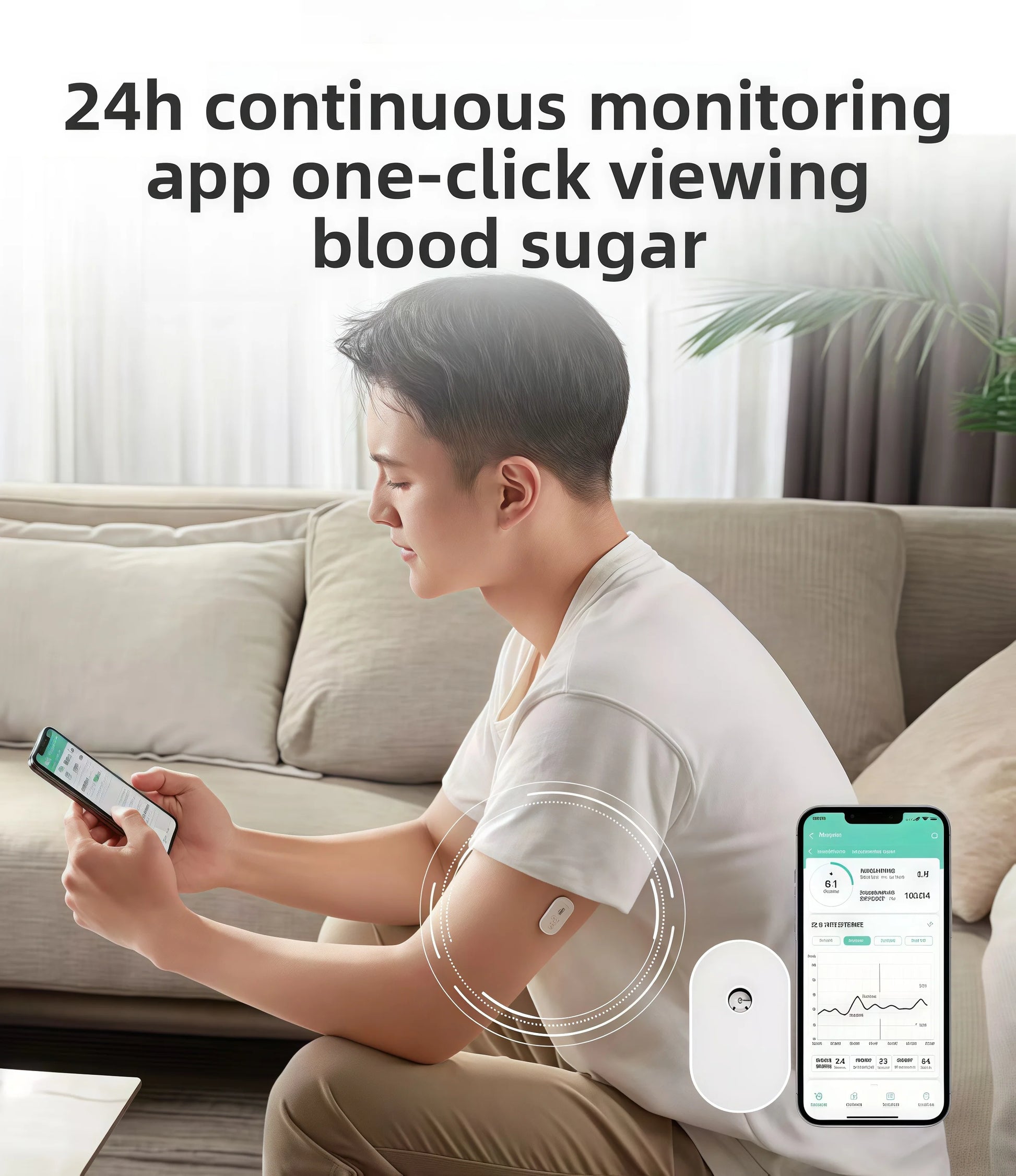 Non invasive blood glucose monitor