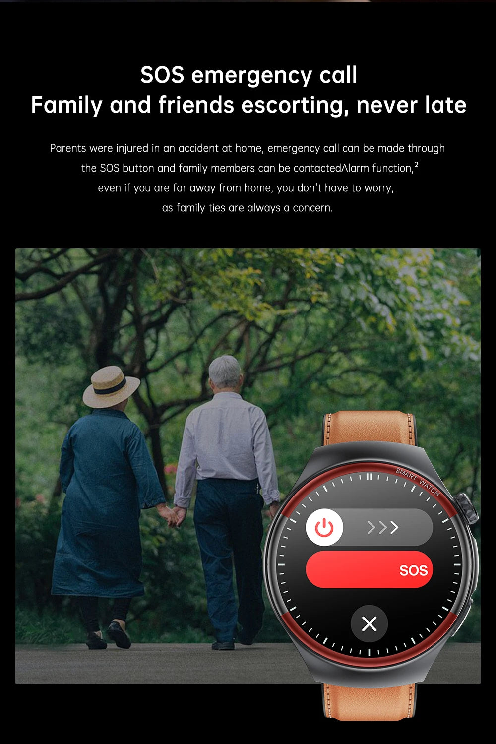 Medical-Grade Smart Watch | Blood Pressure, Heart Rate & Pulse Monitor | Nursing & Healthcare