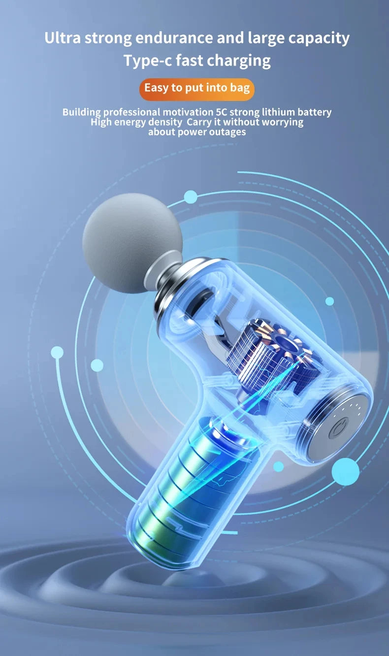 Portable Fascial Massage Gun