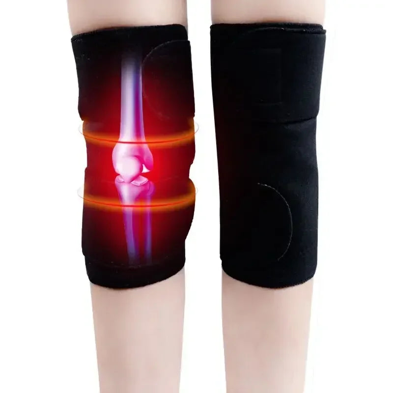 1 Pair Tourmaline Self Heating Knee Pads Magnetic Therapy Kneepad Arthritis Brace Support Warm Orotector Knee Protector Pads
