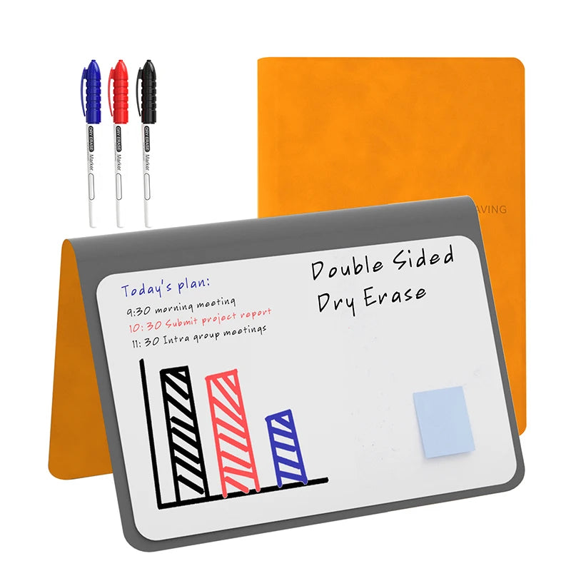 A5 Reusable Whiteboard Notebook Set