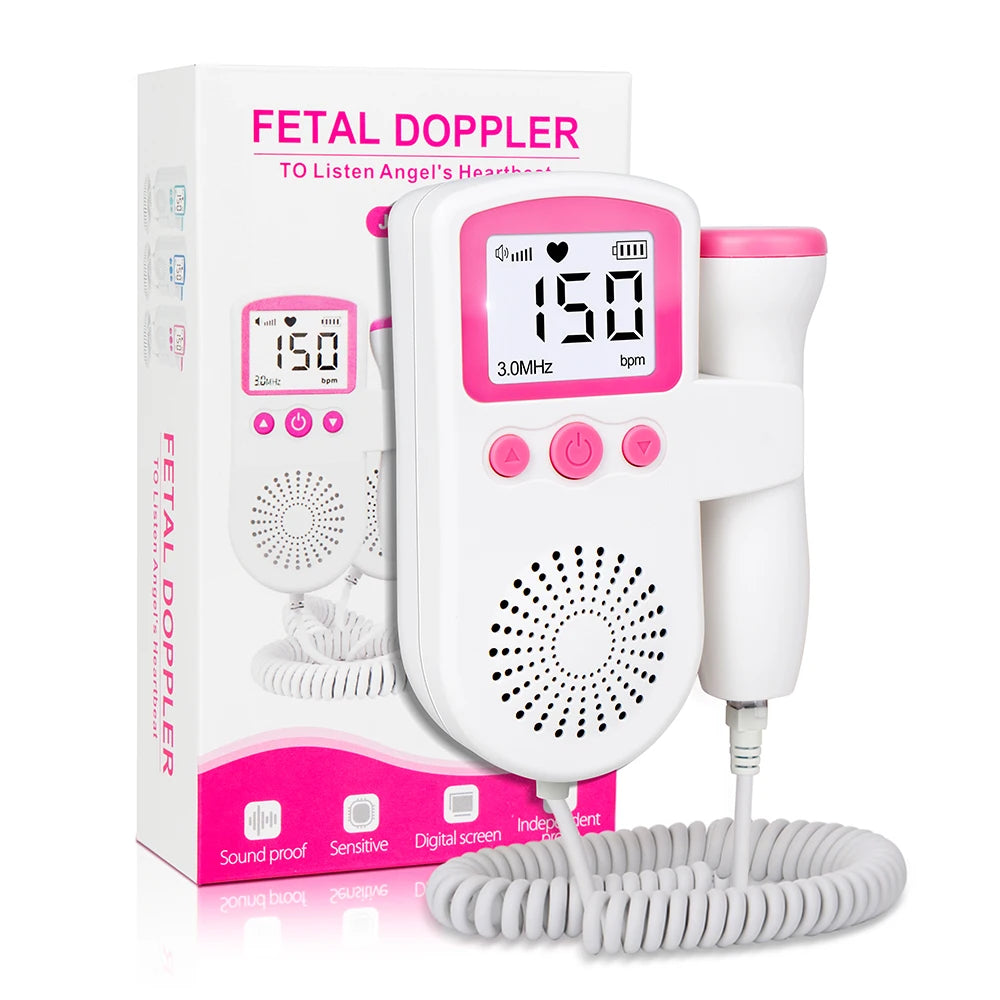 2MHz Ultrasound Fetal Heart Rate Detector