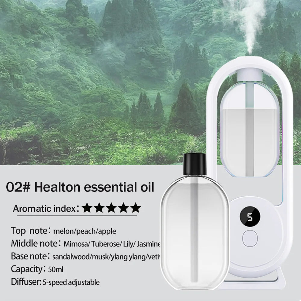 Rechargeable portable aroma diffuser