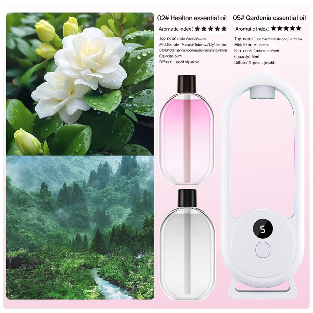 Rechargeable portable aroma diffuser