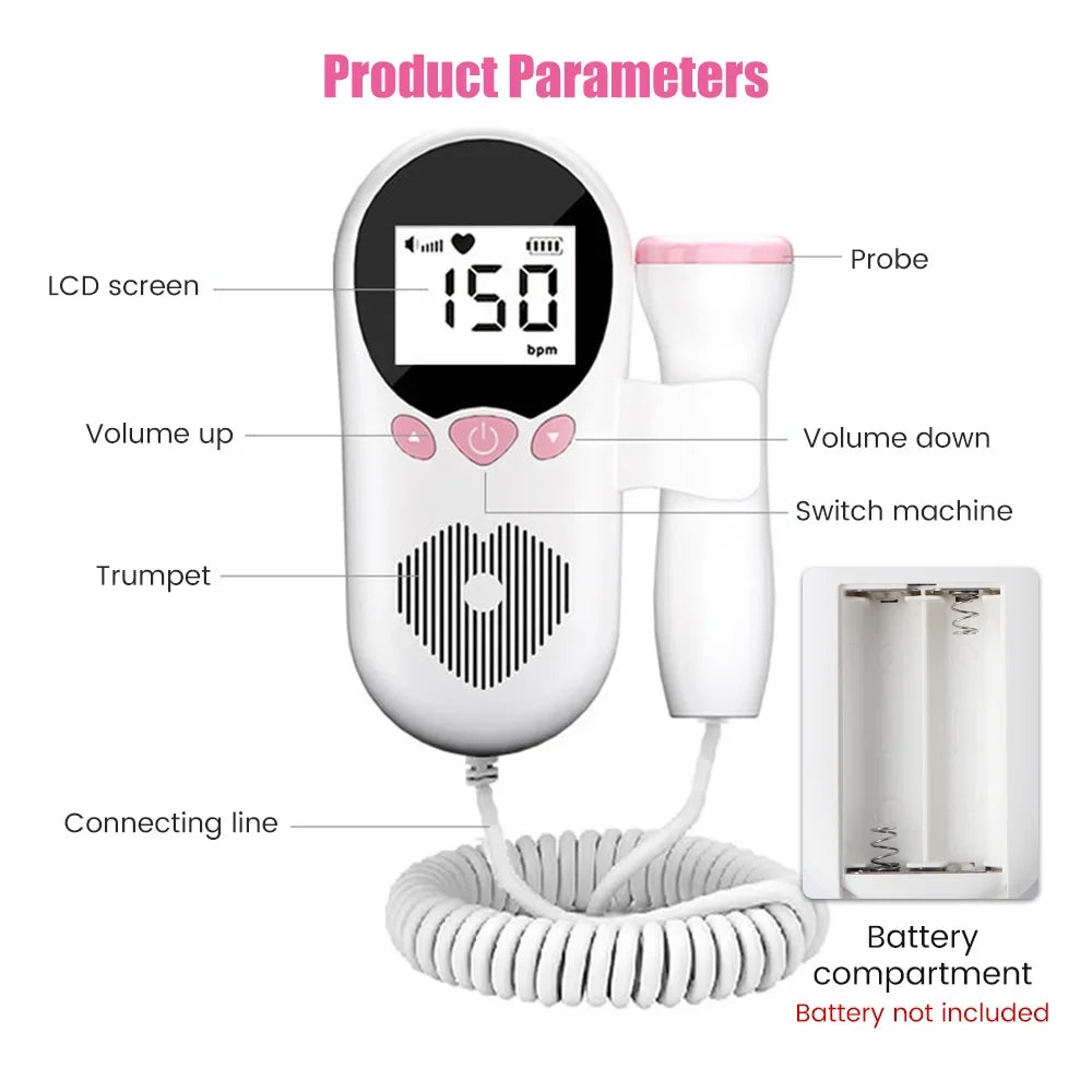 Digital Fetal Heart Beat monitor
