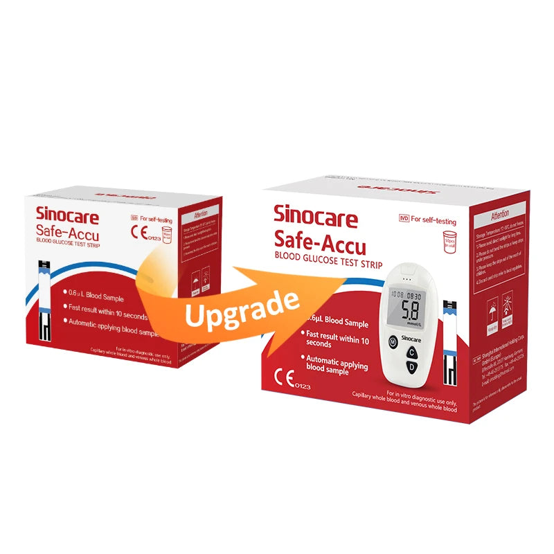 Sinocare Glucometer Kit