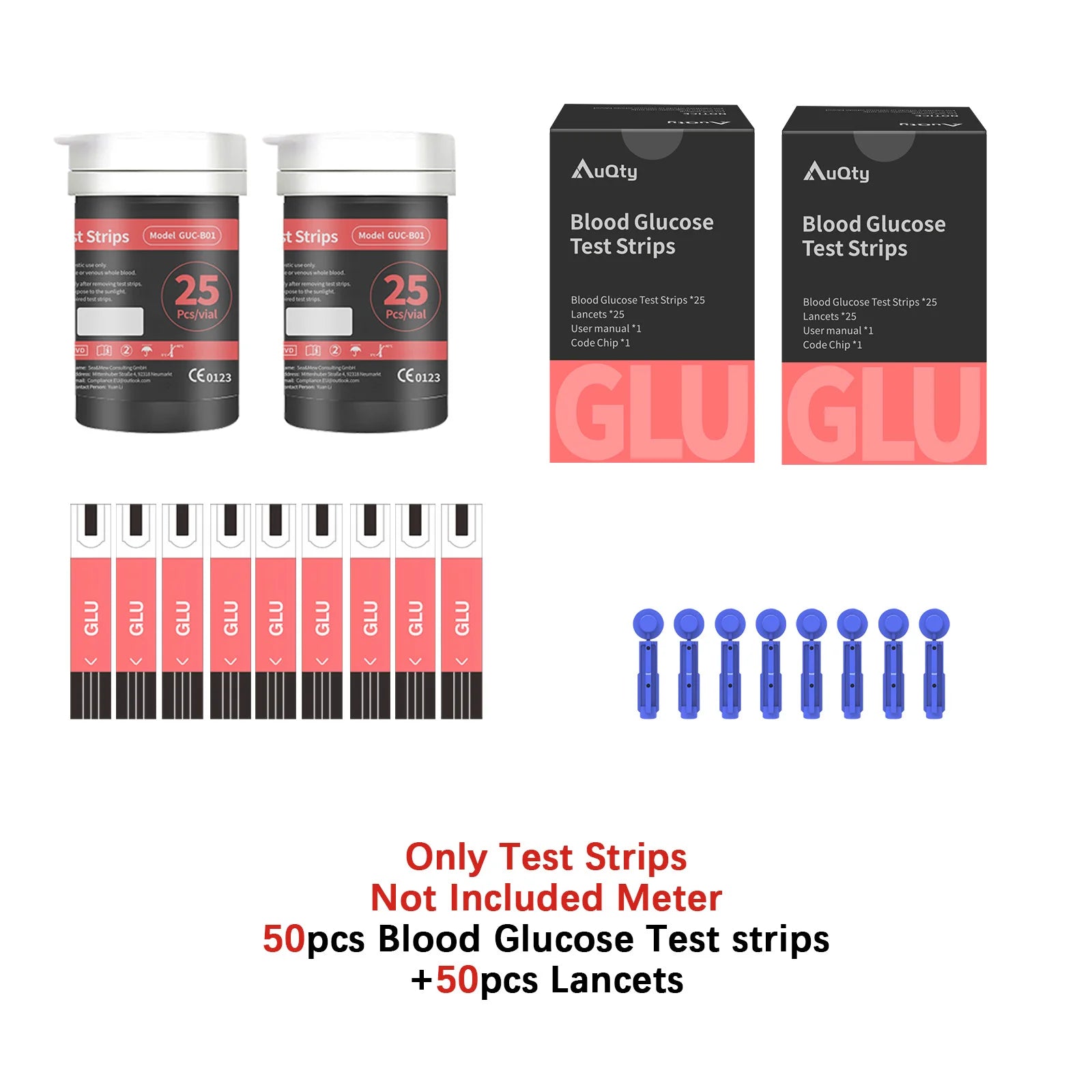 3in1 Multifunction Cholesterol Uric Acid Glucometer Kit
