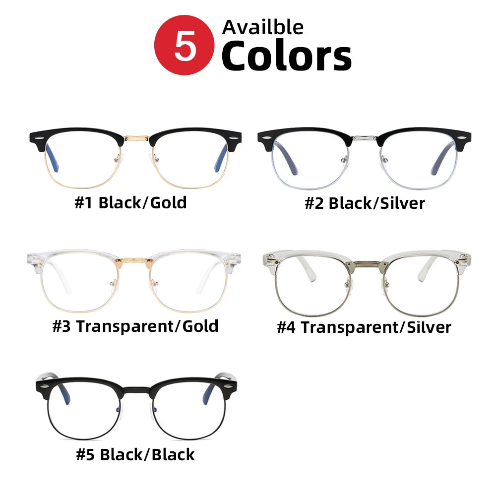 Vintage Anti Blue Light Blocking Glasses