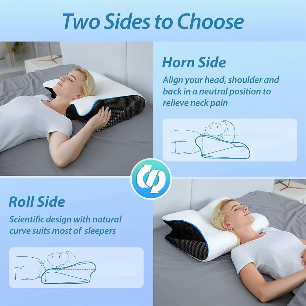 Butterfly Neck Bed Pillow