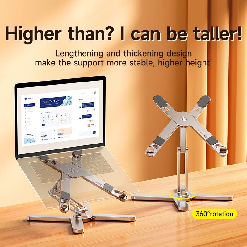 360°Rotation Foldable Laptop Stand