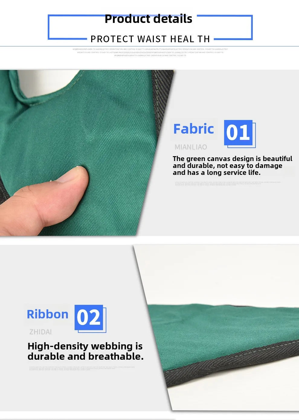 Hanging Cervical Traction Device Accessories Neck Traction Stretching Belt Canvas Spine Chiropractic Traction Cushion Pad