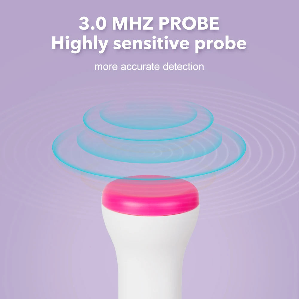 2MHz Ultrasound Fetal Heart Rate Detector