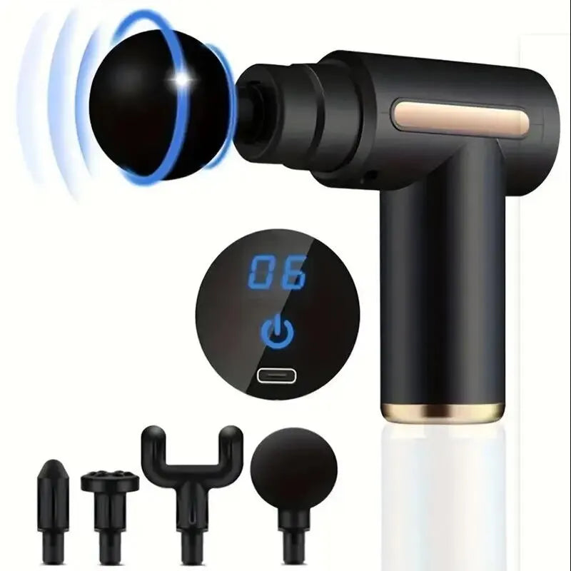 Portable Fascia Gun Vibration Massage