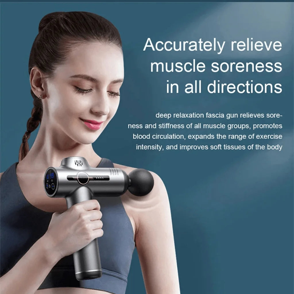 Portable Fascia Gun Vibration Massage