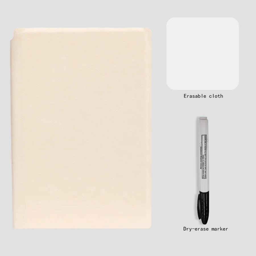 A5 Reusable Whiteboard Notebook Set