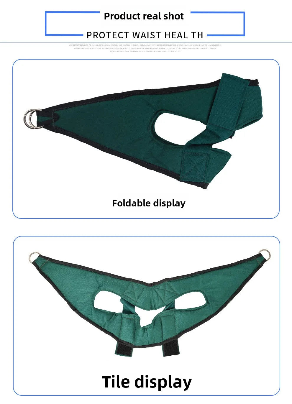 Hanging Cervical Traction Device Accessories Neck Traction Stretching Belt Canvas Spine Chiropractic Traction Cushion Pad