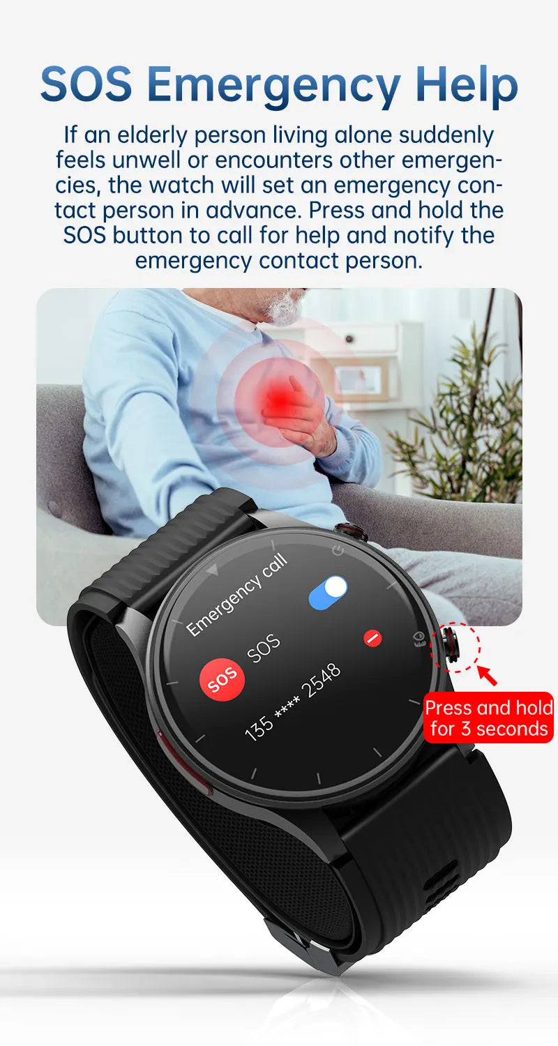 Clinical-Grade Smart Watch P700 | Air Pump Technology