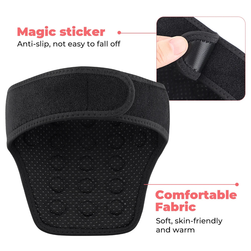 13/19pcs Magnetic Self-heating Neck Brace Tourmaline Infrared Therapy Pain Relief Cervical Protection Neck Support Belt Neck