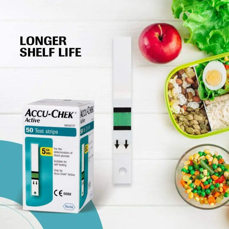 Accu Chek Blood Glucose Test Strips