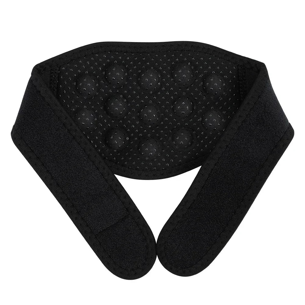 13/19pcs Magnetic Self-heating Neck Brace Tourmaline Infrared Therapy Pain Relief Cervical Protection Neck Support Belt Neck
