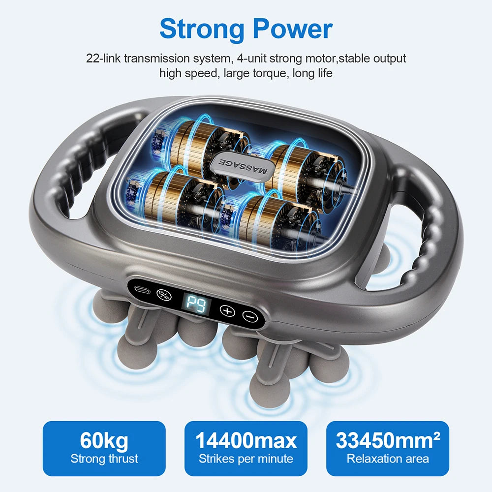 High-Frequency Vibration Body Massage Gun