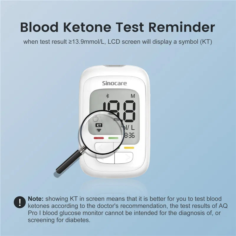 Sinocare Glucometer Kit