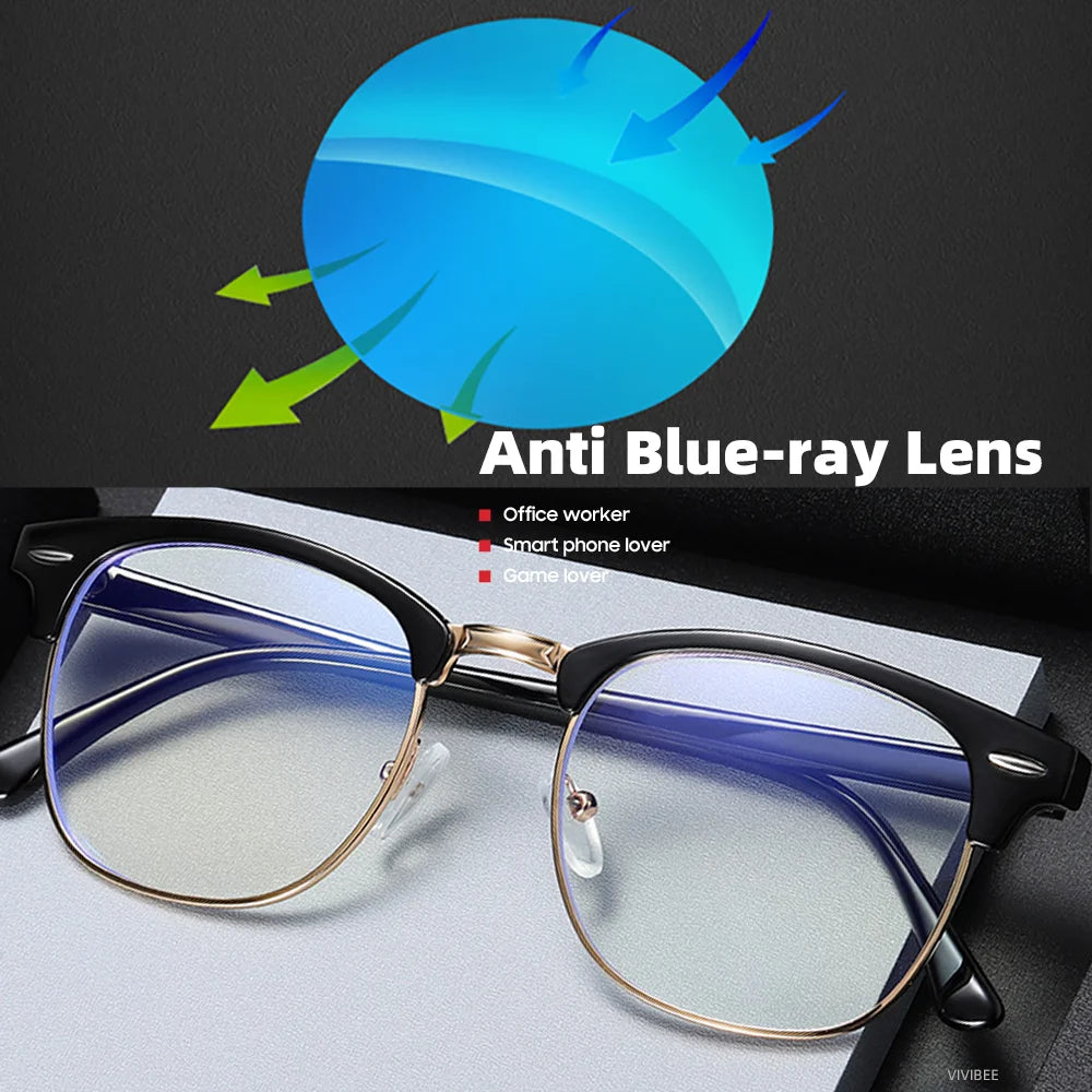 Vintage Anti Blue Light Blocking Glasses