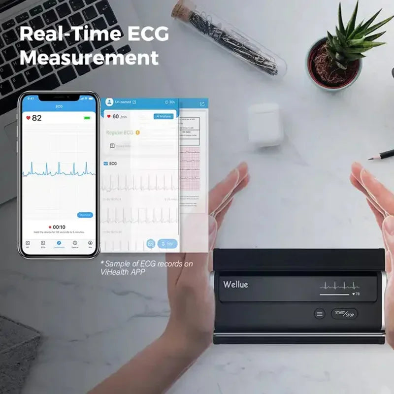 Bluetooth  BP2 WIFI  AI Analysis Upper Arm Digital EKG Blood Pressure Monitor